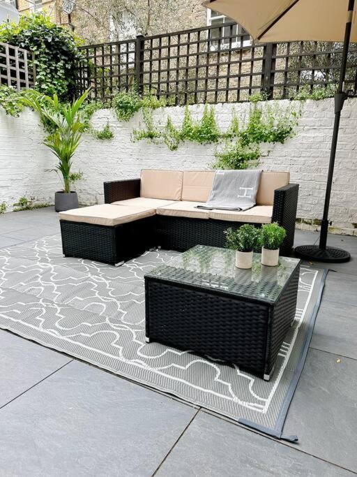 Londwell, Luxe And Leaves, Chelsea Flat With Private Garden Apartment London Ngoại thất bức ảnh